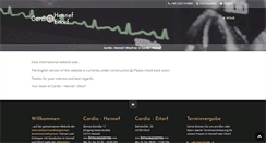 Desktop Screenshot of cardio-hennef.de
